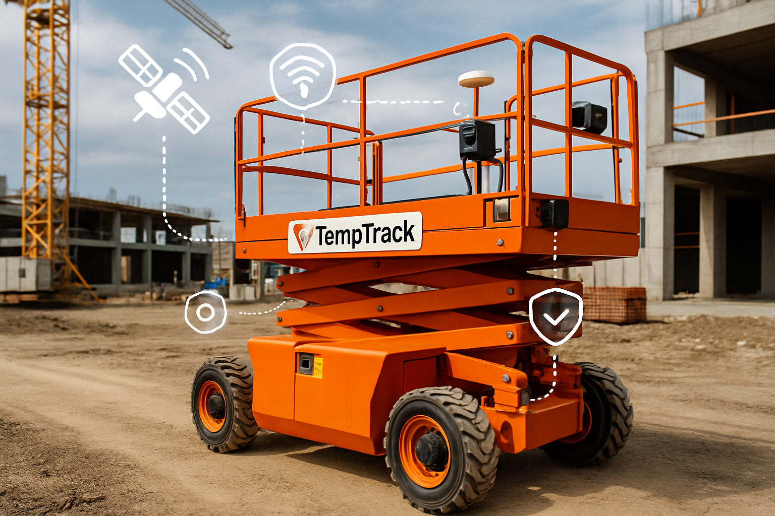 Plataforma Elevatória com telemetria TempTrack